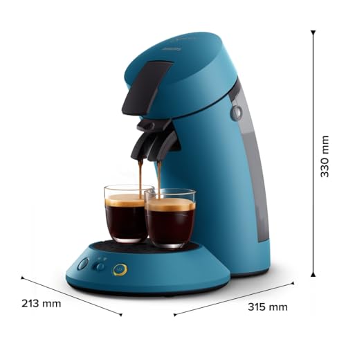 Cafetière à Dosettes Senseo Bleu Paon CSA210/00