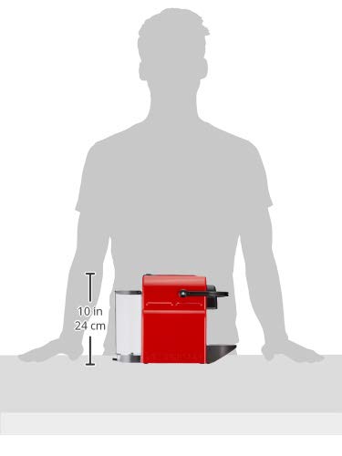 Machine à Café Compacte Rouge Rubis, Réservoir 0,7L