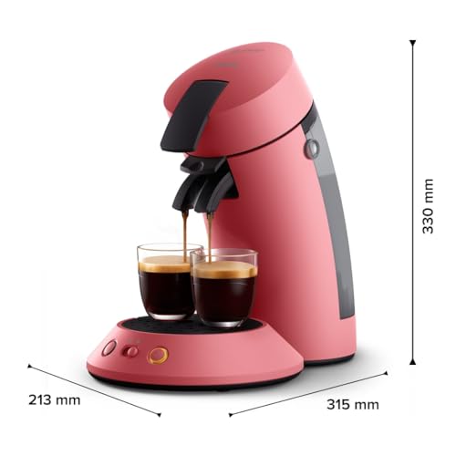 Cafetière à Dosettes Senseo Rouge Tendre CSA210/35