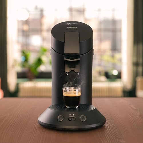 Cafetière à Dosettes Senseo Noir Intense CSA210/61