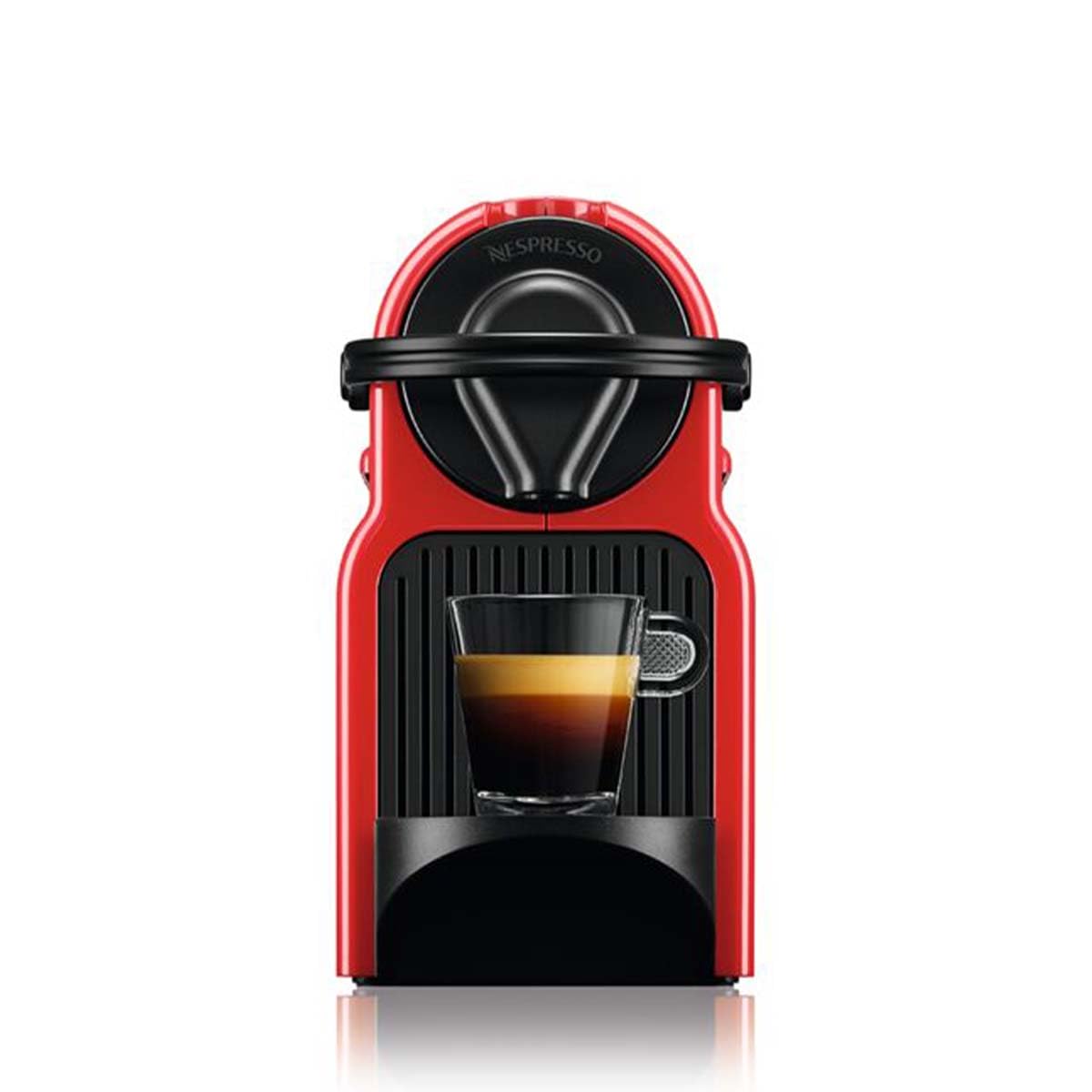 Cafetière Espresso Rouge, Format Compact