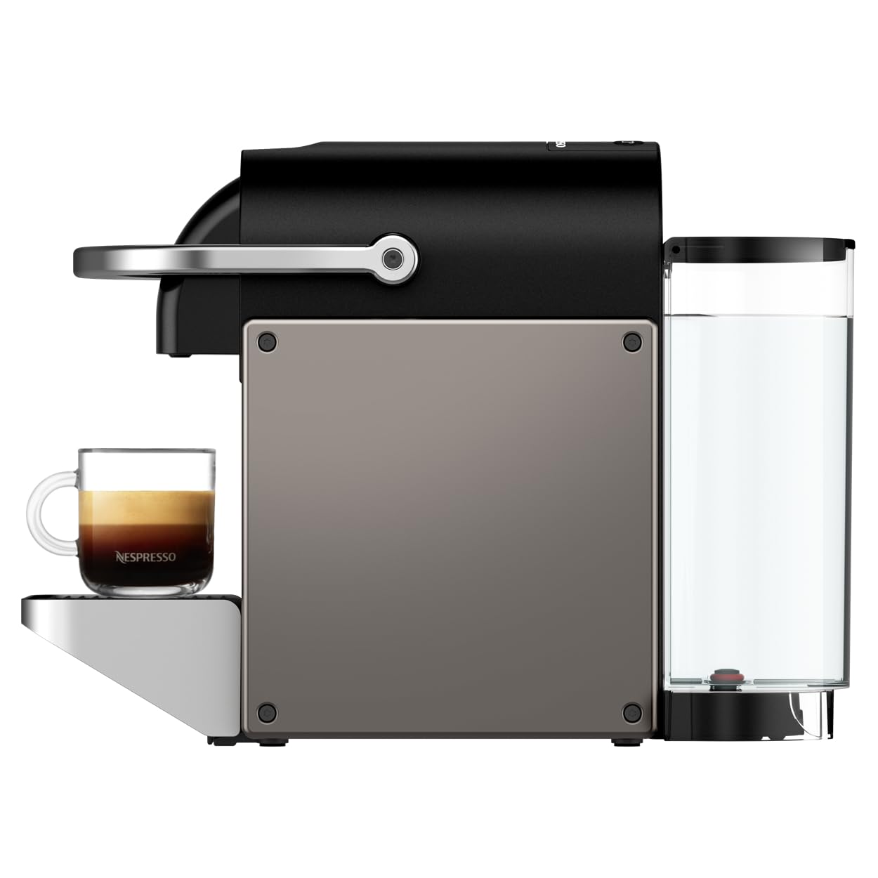 Cafetière Pixie Titane, Compacte et Design Métal