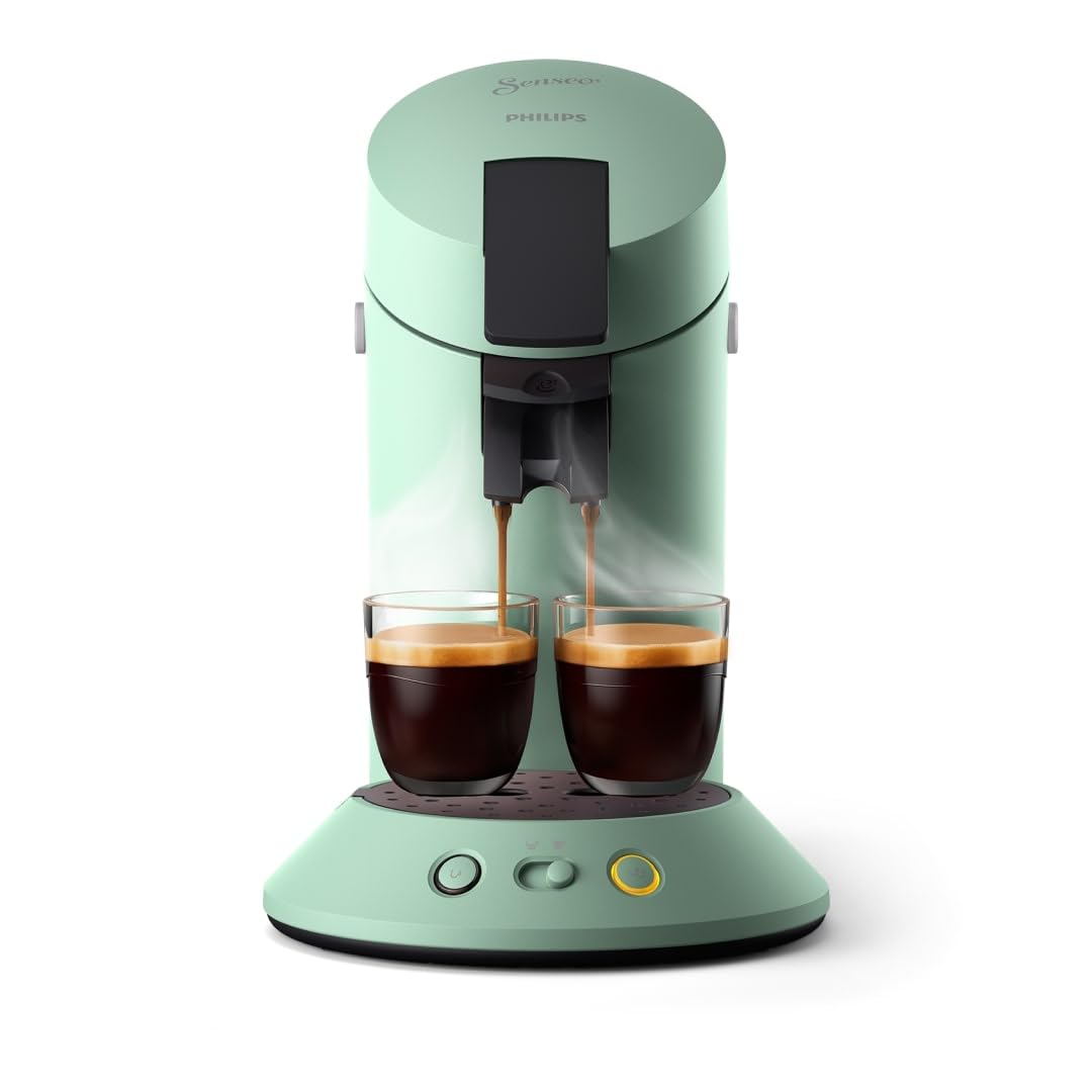 Cafetière à Dosettes Senseo Vert Désert CSA210/80