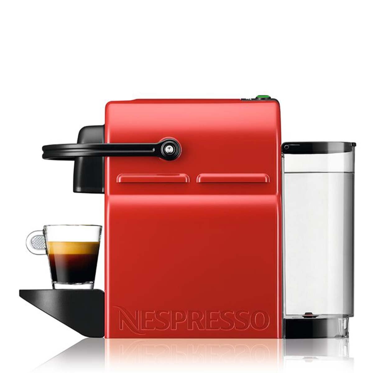 Cafetière Espresso Rouge, Format Compact