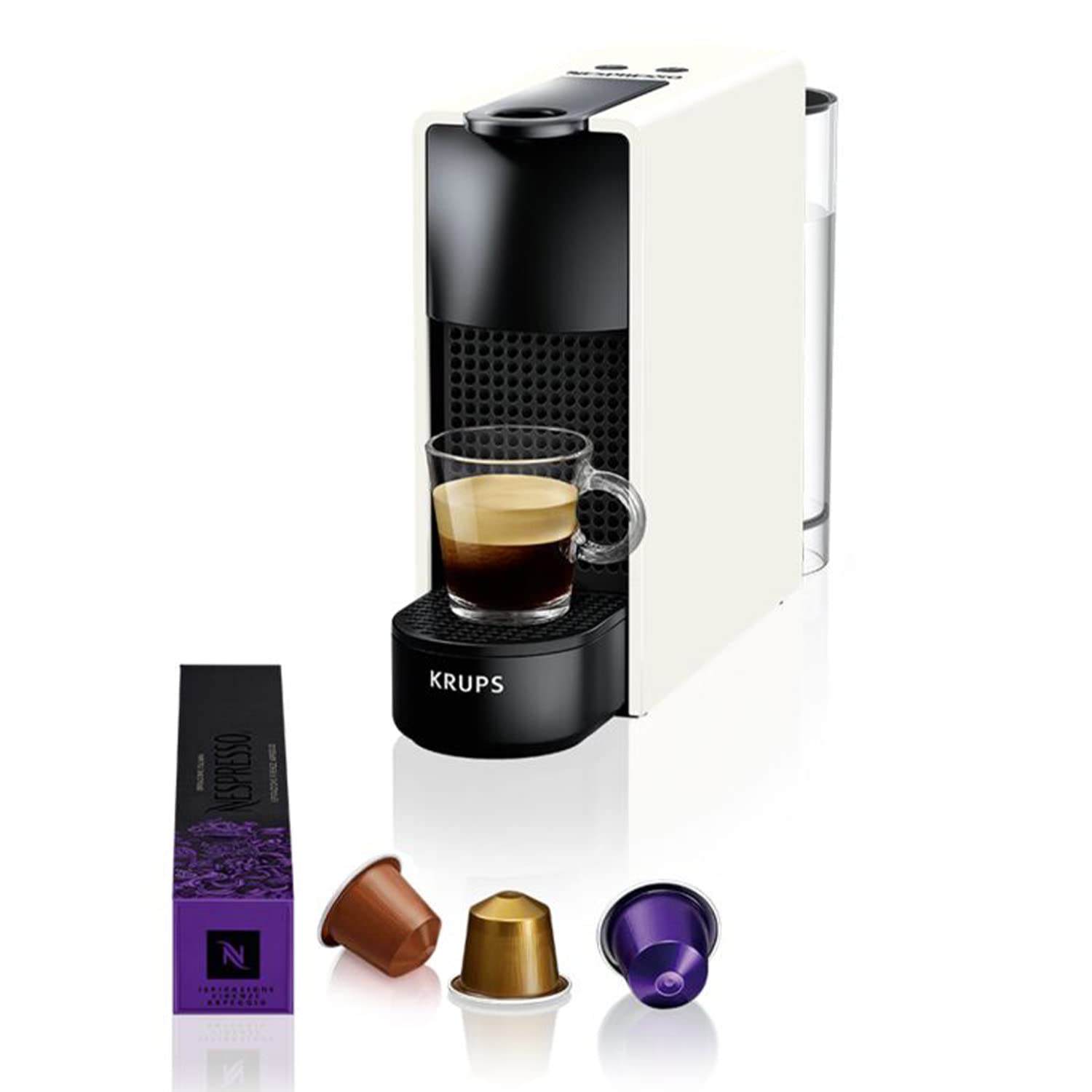 Cafetière Essenza Mini Blanche, Compacte et Légère