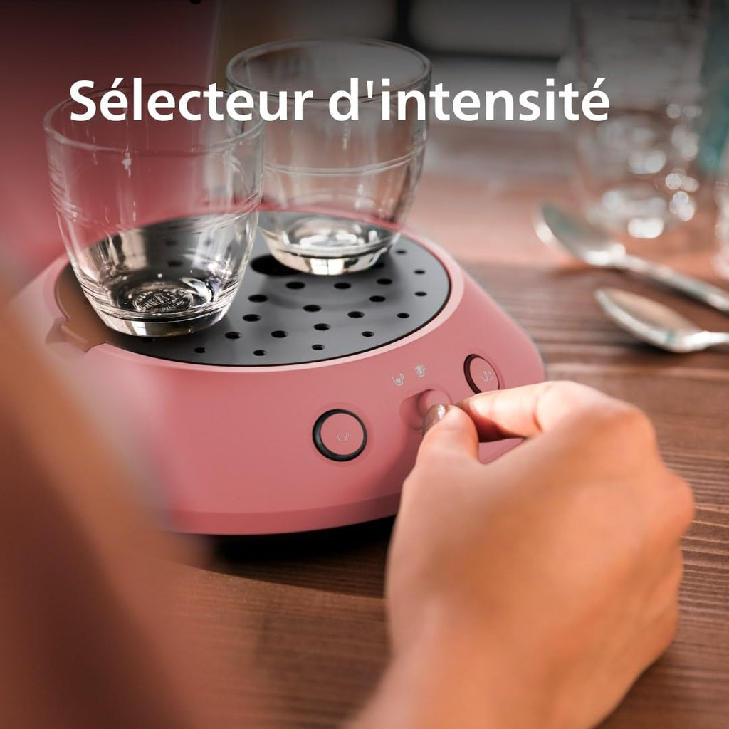 Cafetière à Dosettes Senseo Rouge Tendre CSA210/35