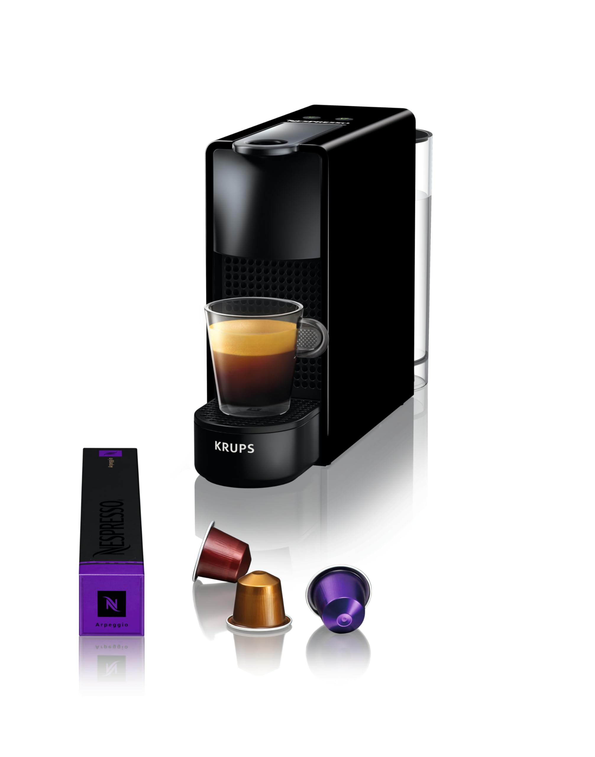 Cafetière Essenza Mini Noir, Ultra-Compacte