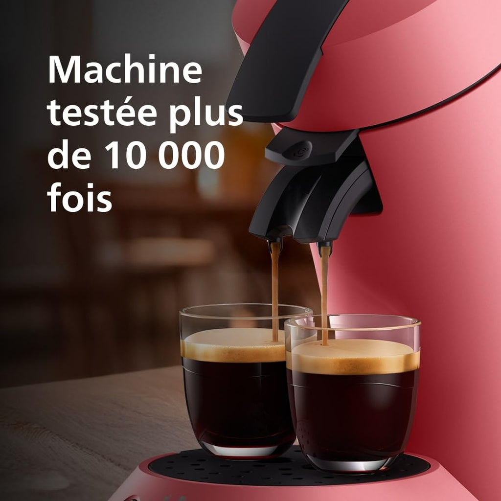 Cafetière à Dosettes Senseo Rouge Tendre CSA210/35