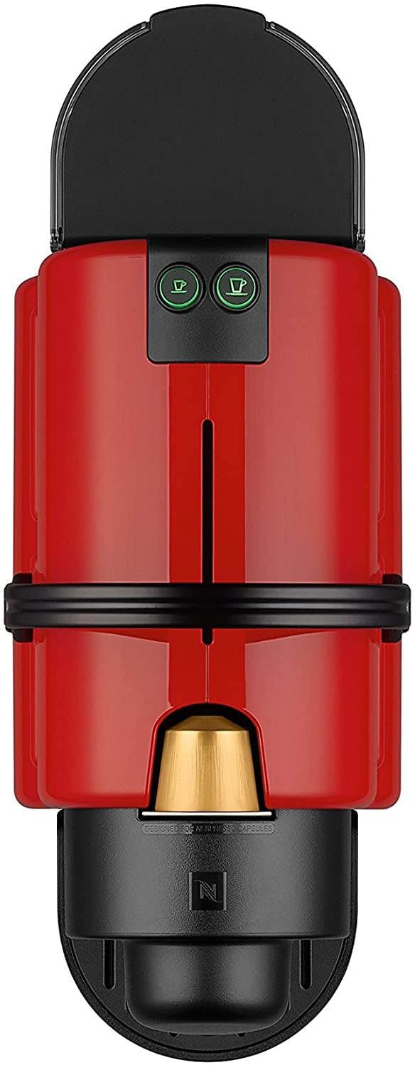 Cafetière Espresso Rouge, Format Compact