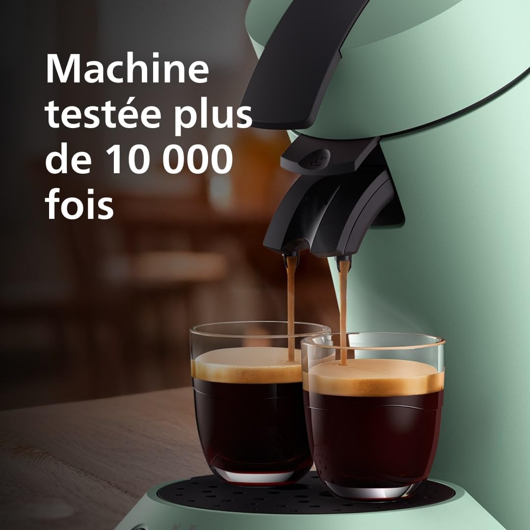 Cafetière à Dosettes Senseo Vert Désert CSA210/80