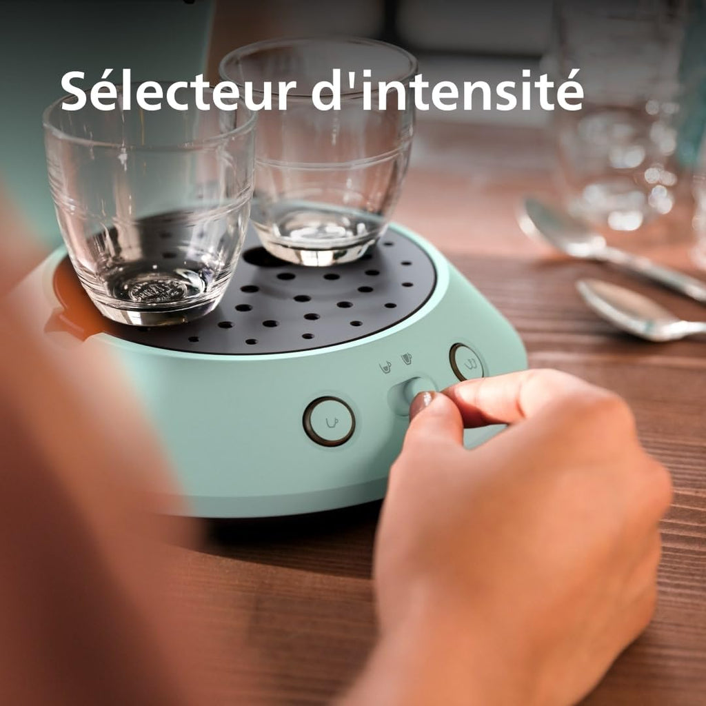 Cafetière à Dosettes Senseo Vert Désert CSA210/80