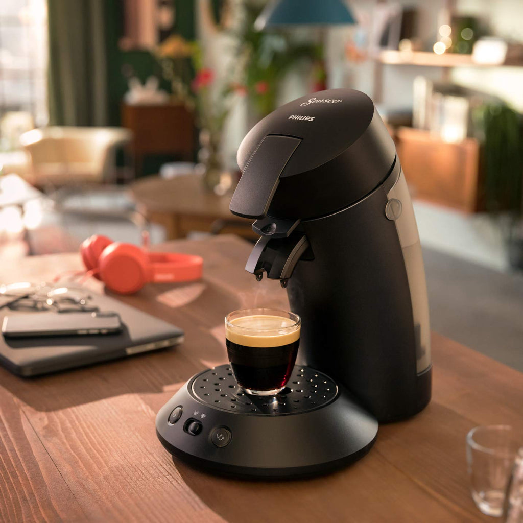 Cafetière à Dosettes Senseo Noir Intense CSA210/61
