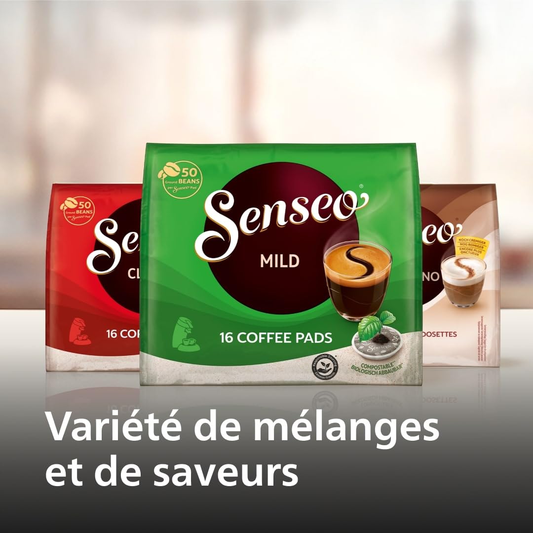 Cafetière à Dosettes Senseo Vert Désert CSA210/80