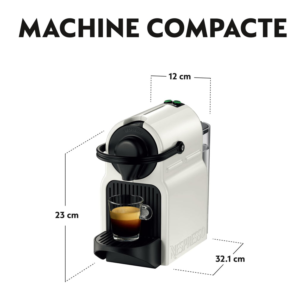 Cafetière Espresso Blanche 19 Bars, Réservoir 0,7L