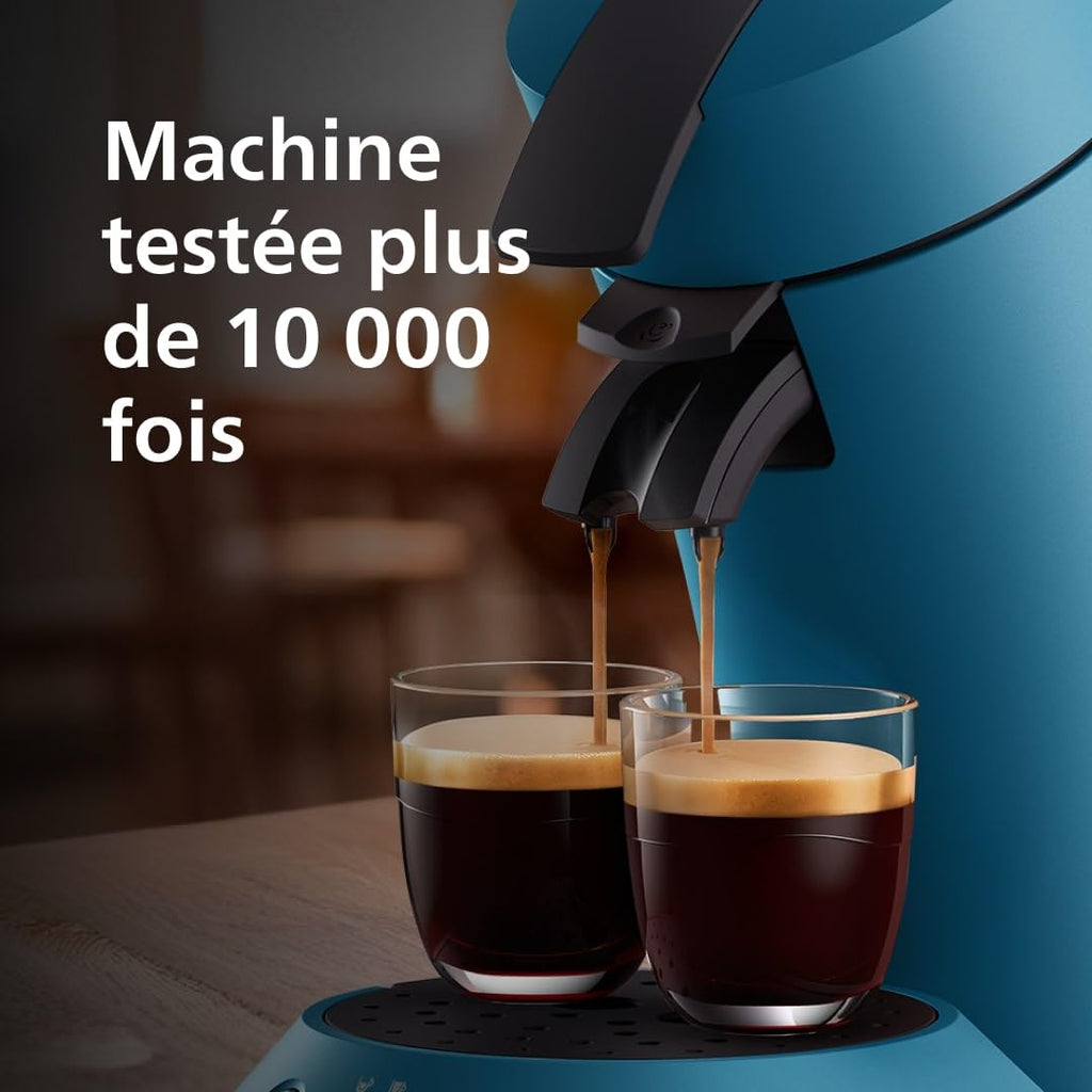 Cafetière à Dosettes Senseo Bleu Paon CSA210/00