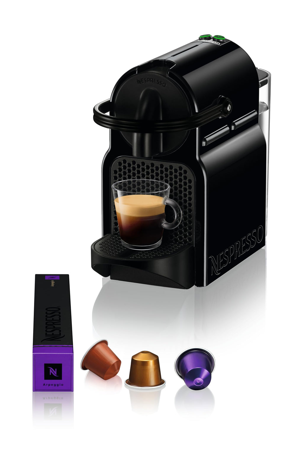 Machine à Café Capsules Compacte Noir 19 Bars