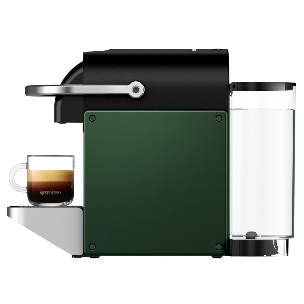 Cafetière Pixie Vert Foncé, Compacte et Design Métal